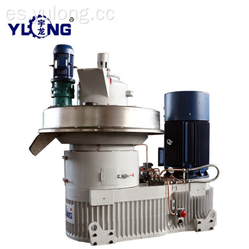 Molino de pellets de 2 t / h fabricado por Yulong